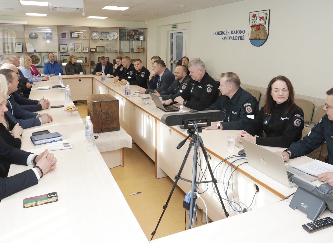 Ukmergės rajone stiprėja saugumo situacija: mažėja pranešimų, daugėja prevencijos