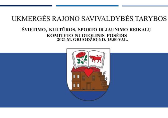 Švietimo, kultūros, sporto ir jaunimo...
