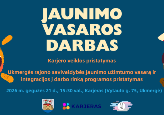 Informacinis renginys 14-19 metų...
