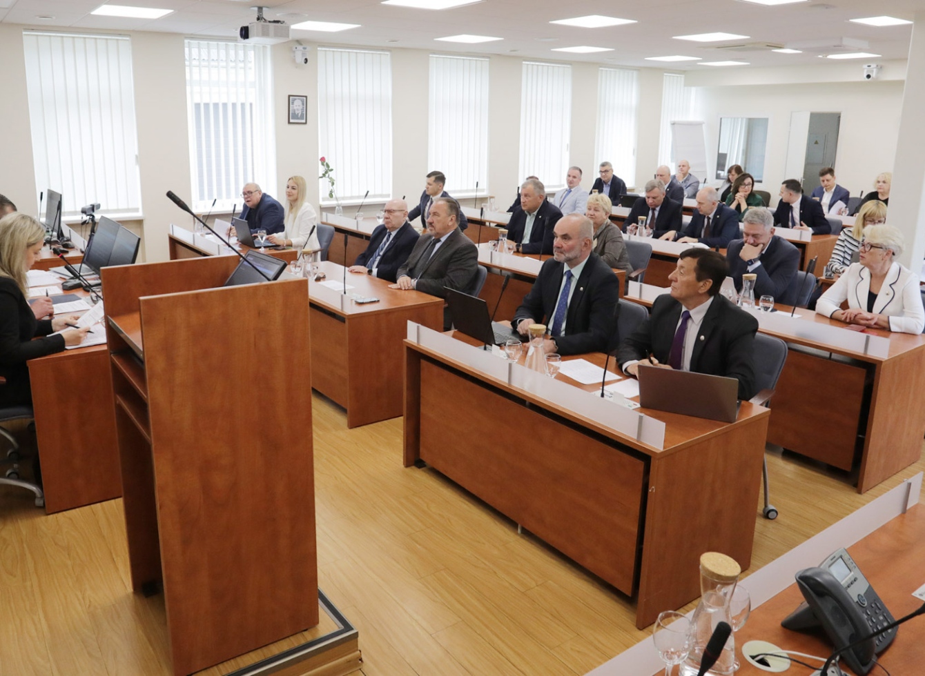Posėdžiavo Ukmergės rajono savivaldybės taryba