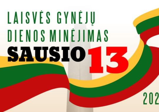 Laisvės gynėjams pagerbti uždegtos žvakutės languose
