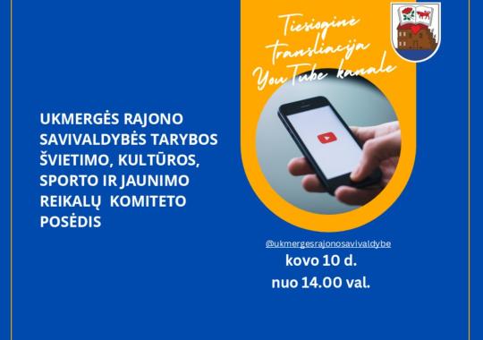 Švietimo, kultūros, sporto ir jaunimo...