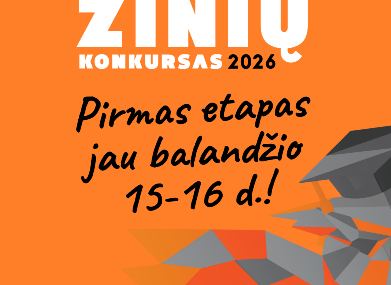  Demokratijos žinių konkursas jau balandžio 15–16 d.