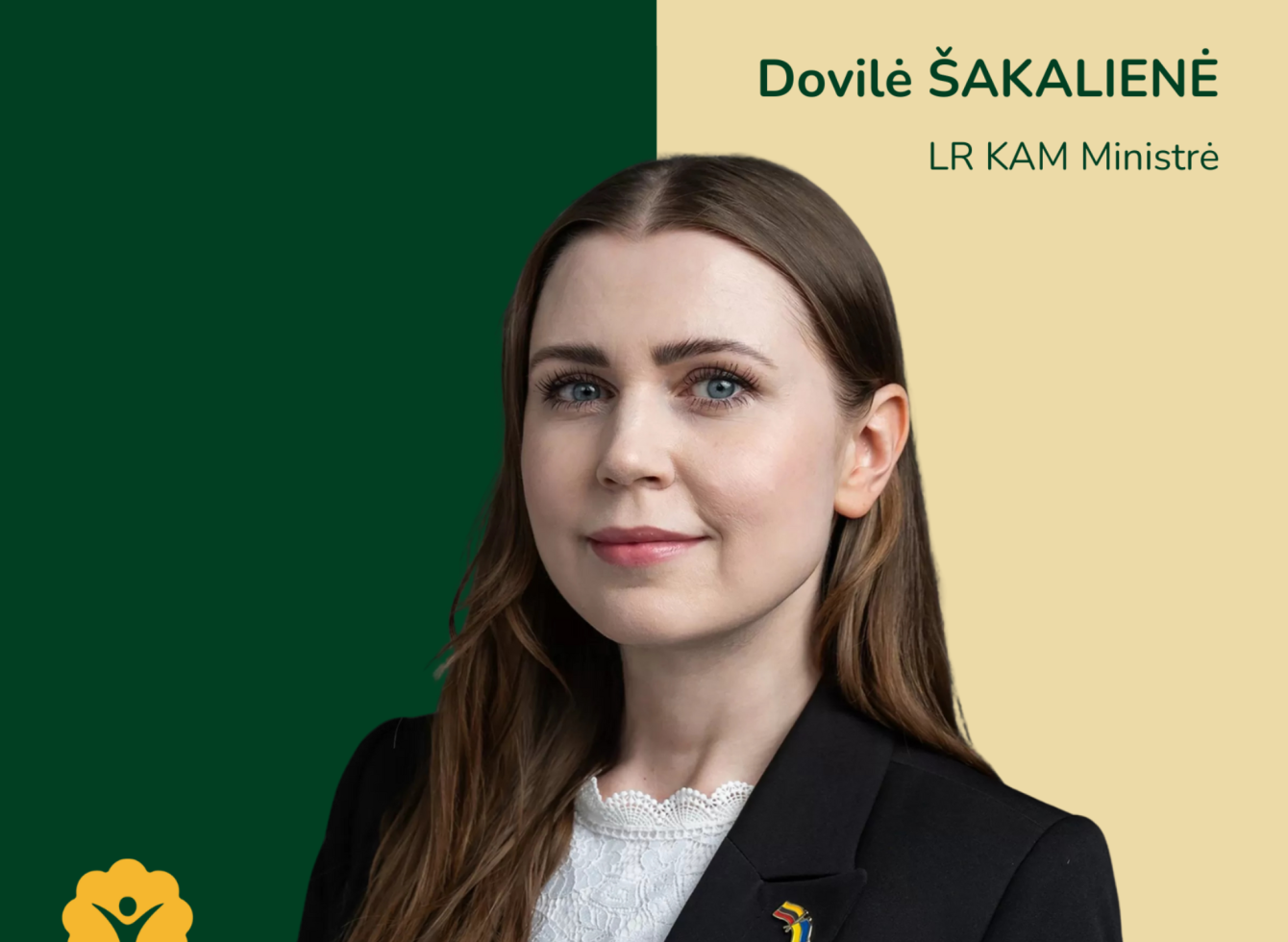 LR KAM ministrė Dovilė Šakalienė