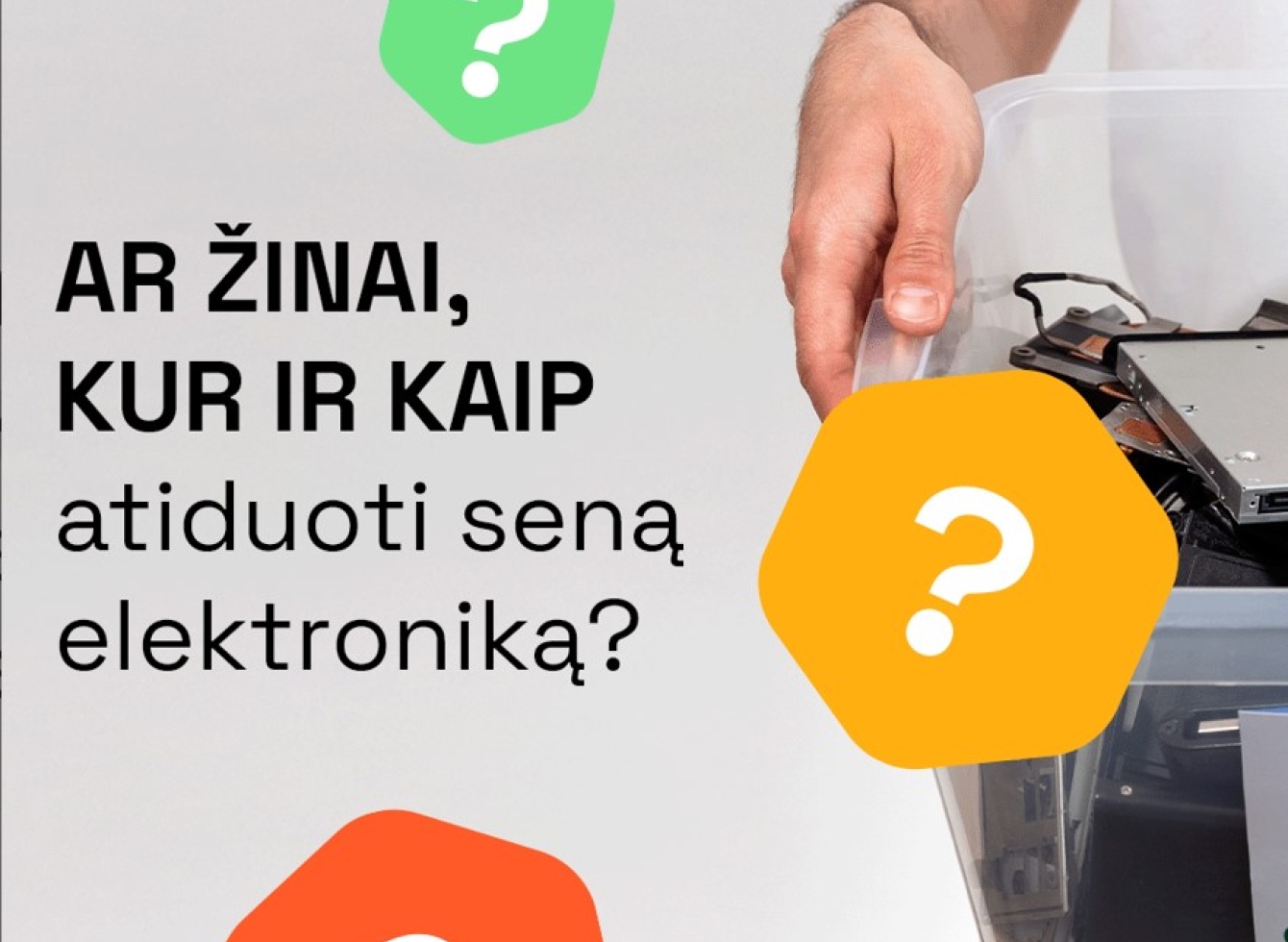Ukmergėje atsiras elektronikos atliekų priėmimo vietos