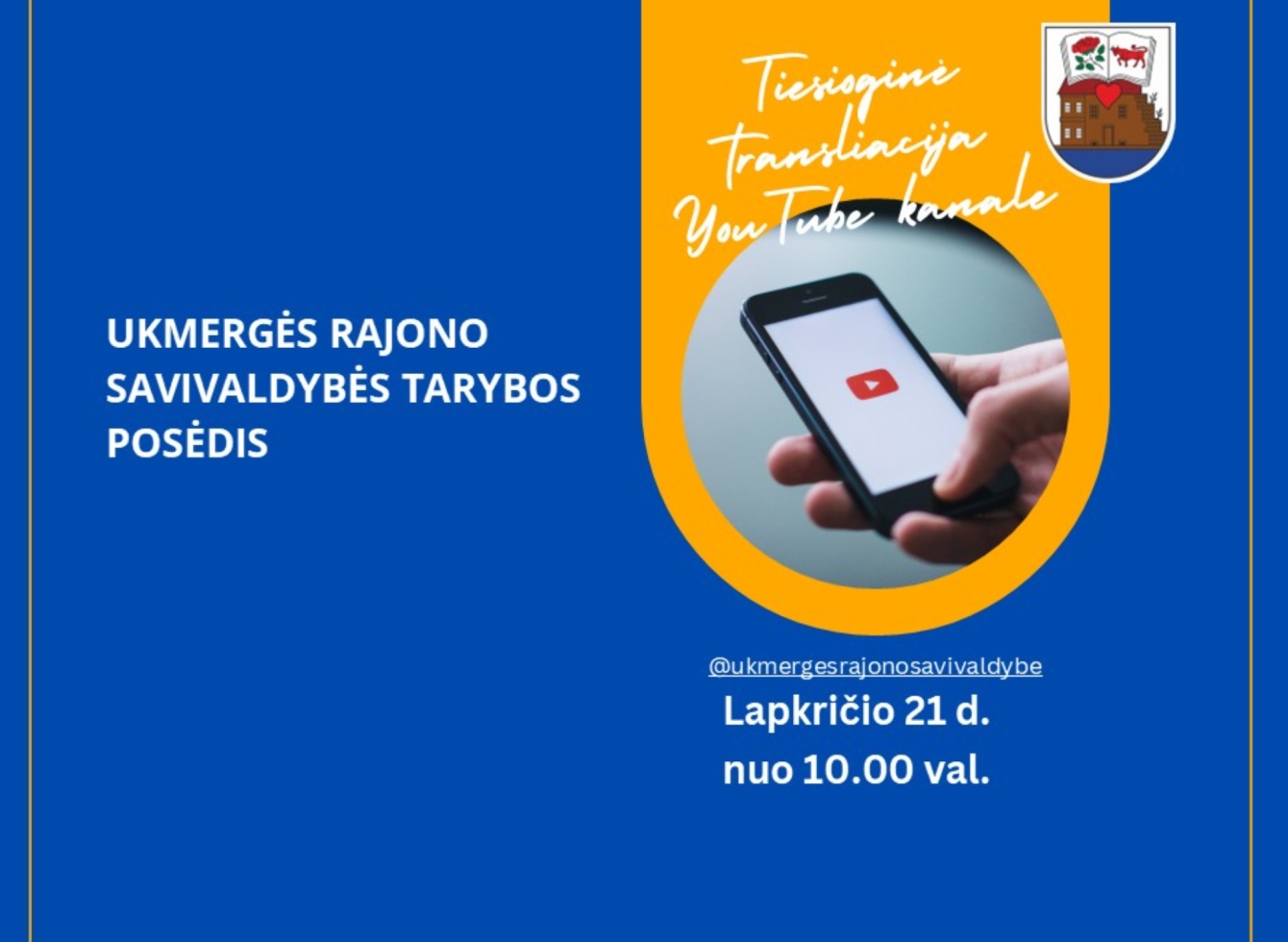 Ukmergės rajono savivaldybės tarybos posėdis