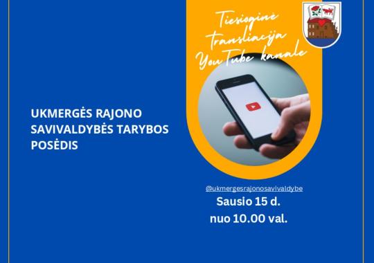 Ukmergės rajono savivaldybės Tarybos...