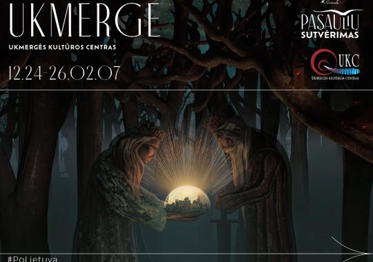 Lauko galerijoje Ukmergėje – pabirę keraminiai apelsinai 