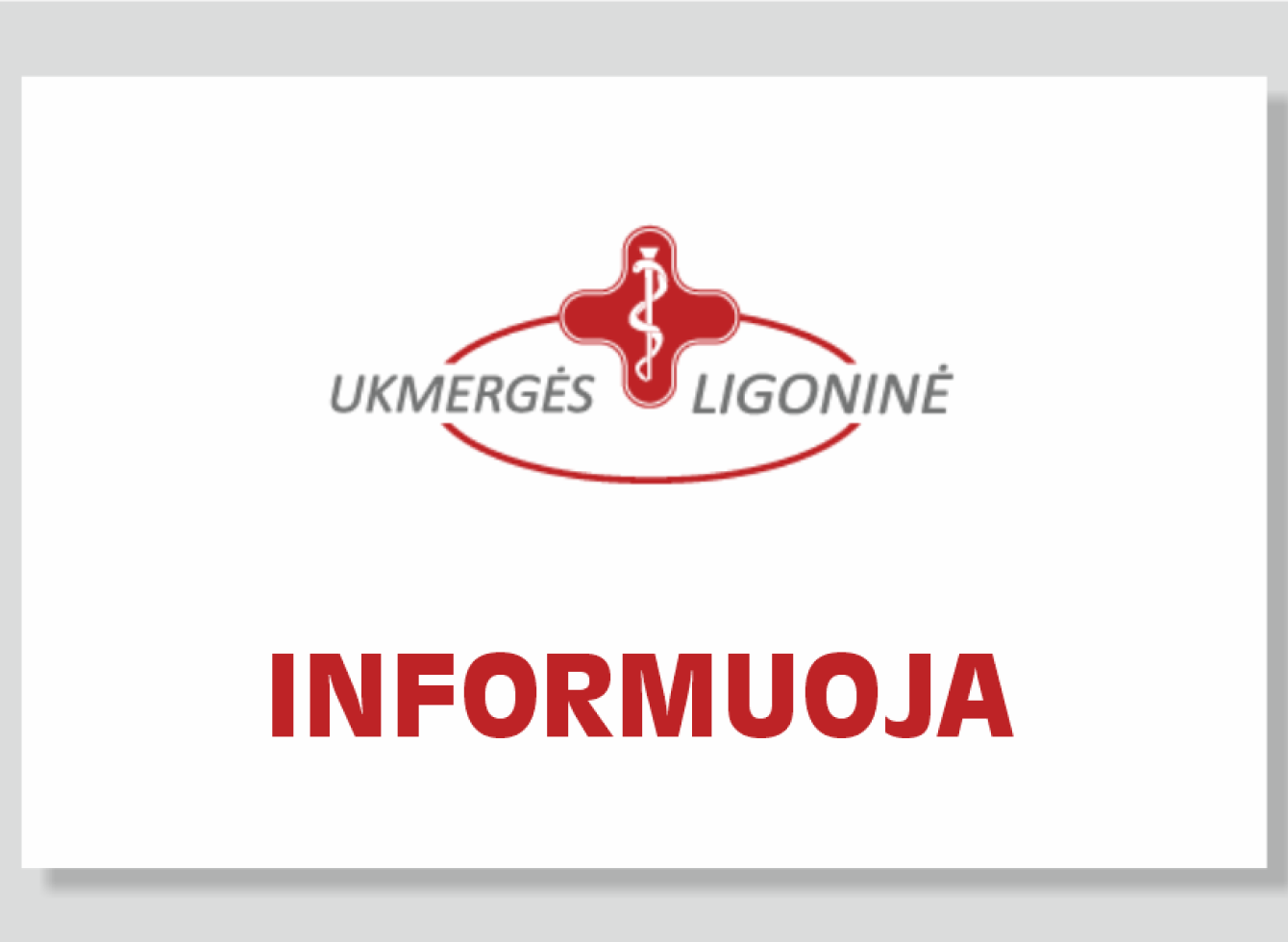 Ukmergės ligoninėje uždaromas COVID-19 ligoniams skirtas skyrius 