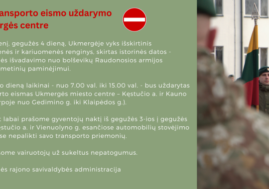 Prezidento Valdo Adamkaus kvietimas dalyvauti referendume