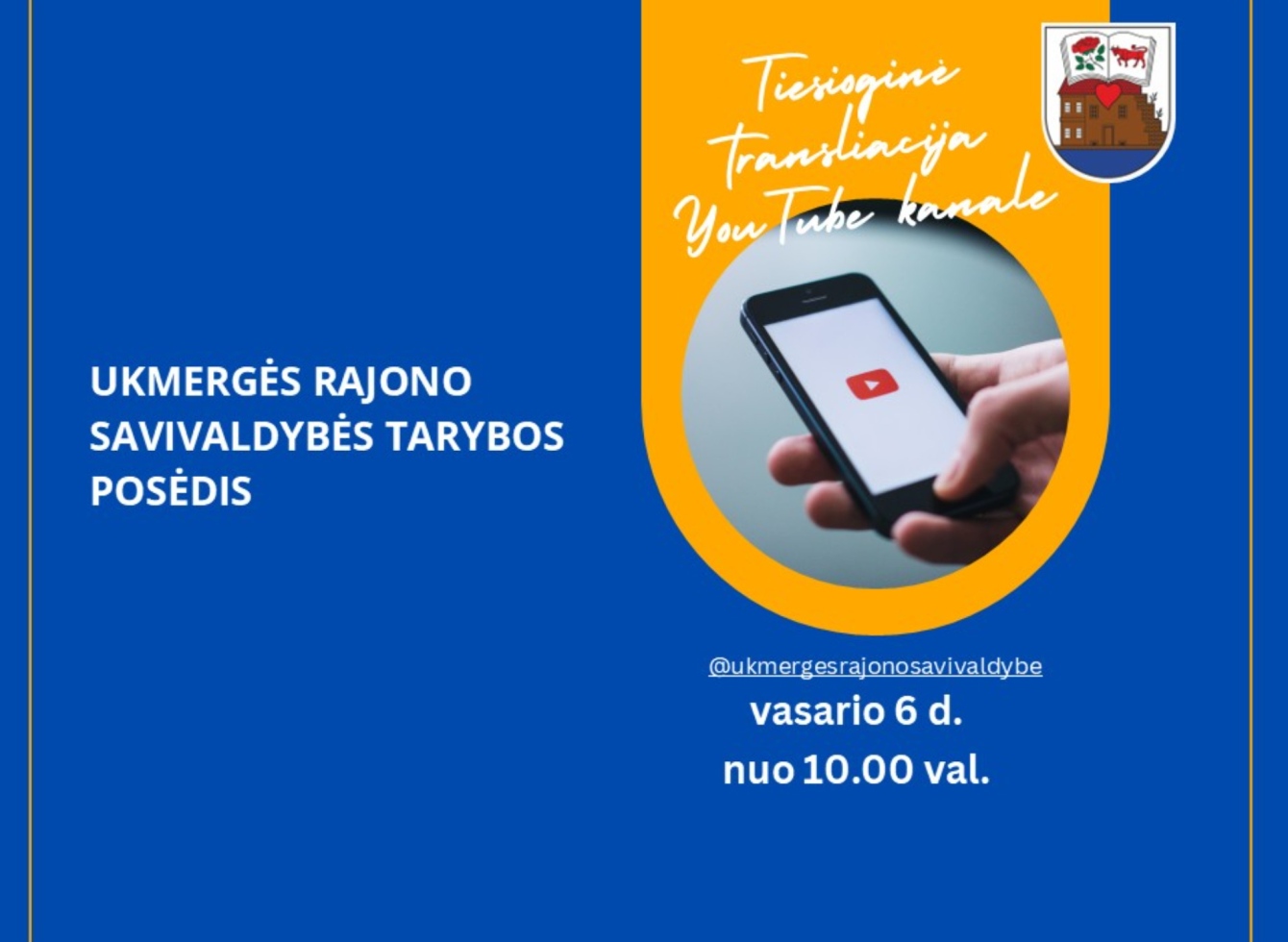 Ukmergės rajono savivaldybės tarybos posėdis 