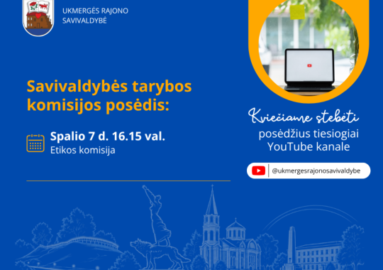 Etikos komisijos posėdis