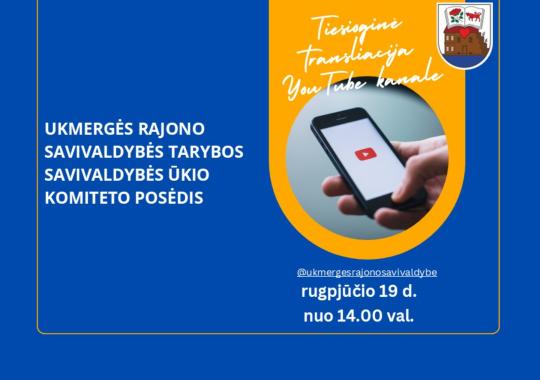 Savivaldybės ūkio komiteto posėdis