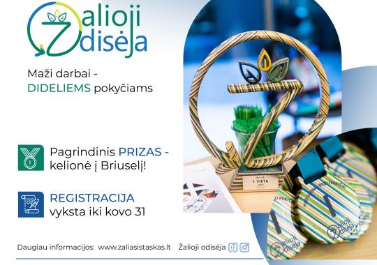 Aplinkosauginis projektas „Žalioji...