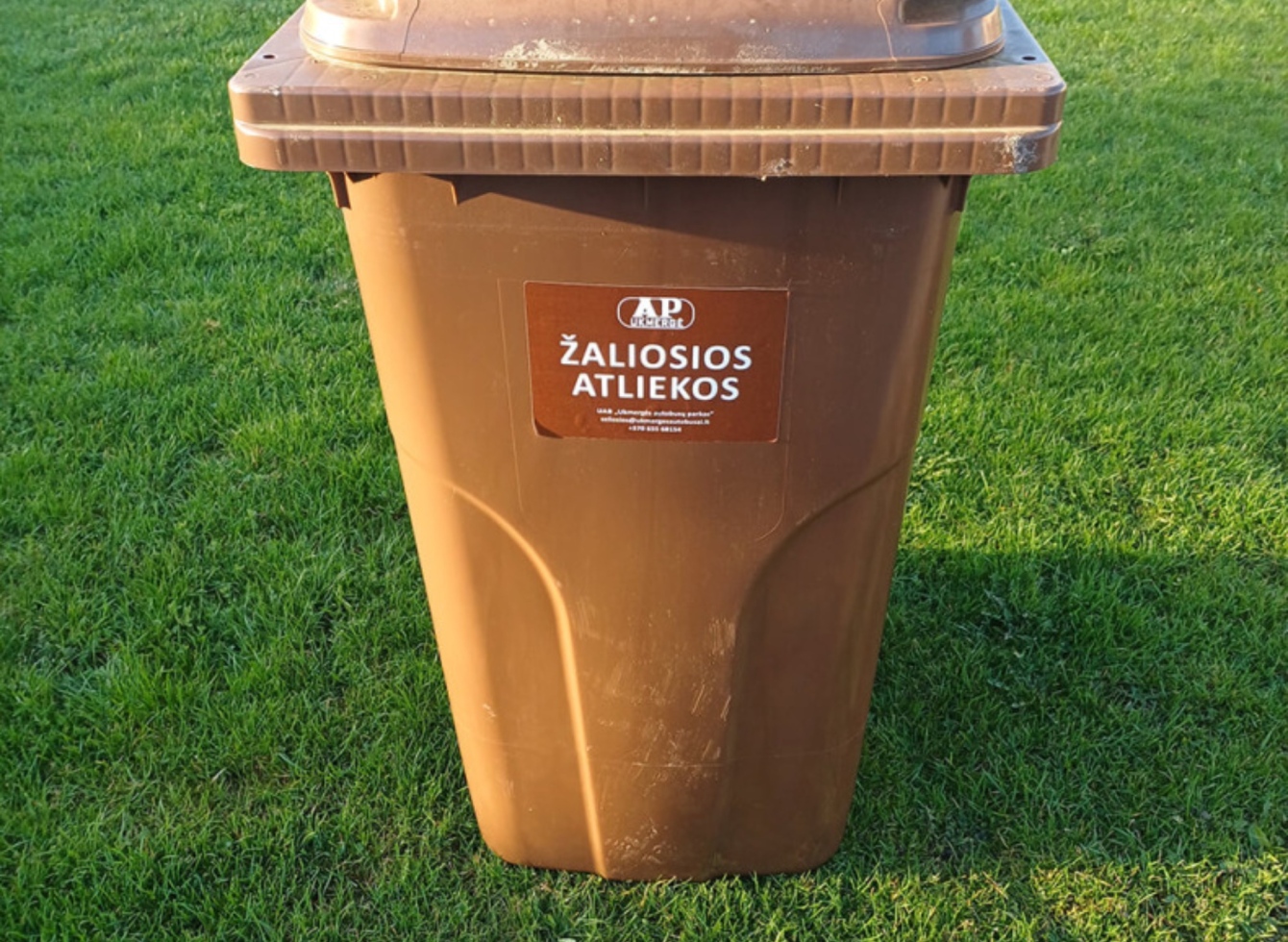 Žaliųjų atliekų konteineris