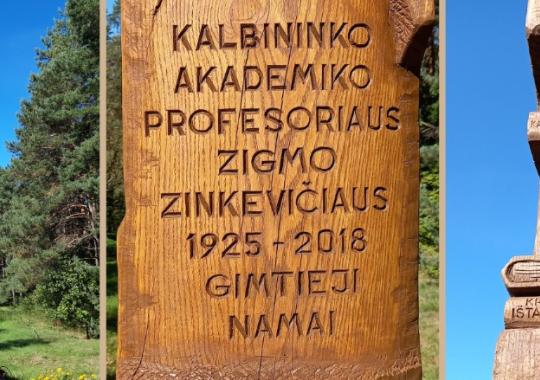 Įsteigta kraštiečio Zigmo...