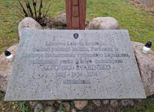 Pagerbtas monsinjoro A. Svarinsko atminimas (K. Zinkevičienės nuotr.)