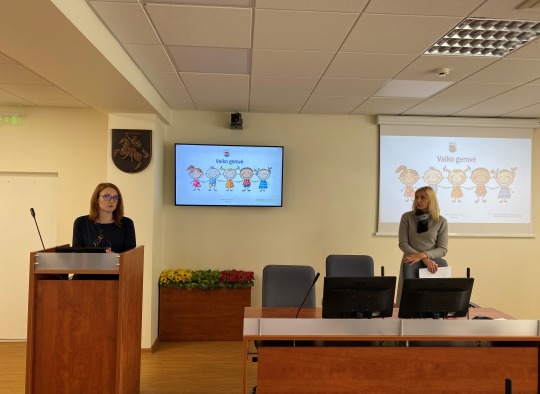 Iš kairės: E.Balžekienė ir I. Krikštaponienė