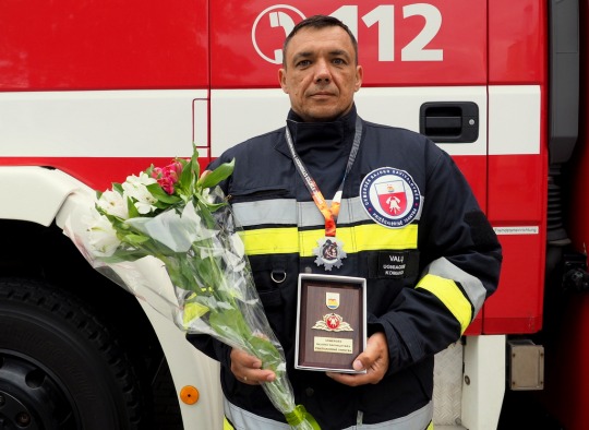 Ukmergiškis stipriausių ugniagesių gelbėtojų čempionate iškovojo antrąją vietą 