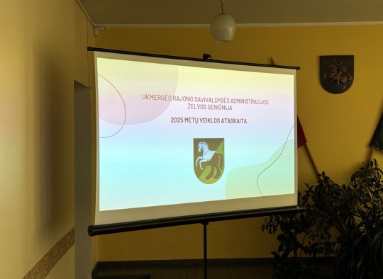 Želvoje pristatyta 2025 metų veiklos ataskaita