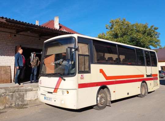 Bus donated to Ukraine