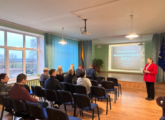Žemaitkiemio seniūnijos ataskaitinis susitikimas su gyventojais