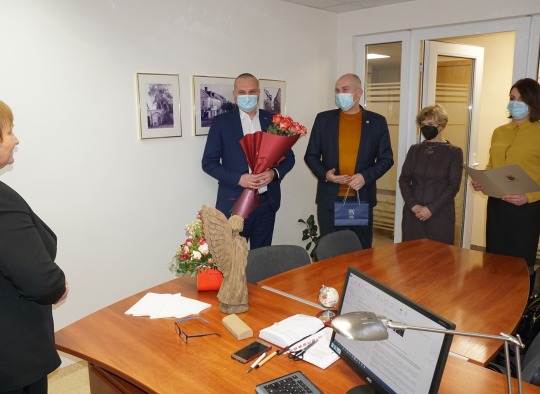 G. Kazielienę į užtarnautą poilsį palydėjo ir Ukmergės rajono savivaldybės vadovai 