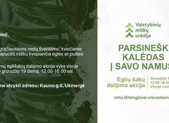 Akcijos plakatas