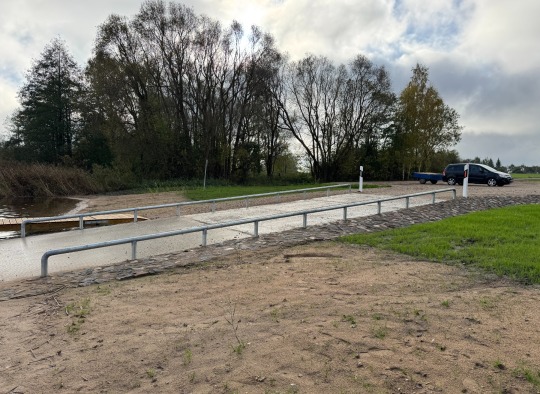 Prie Kurėnų ežero įrengta vandens transporto nuleidimo vieta