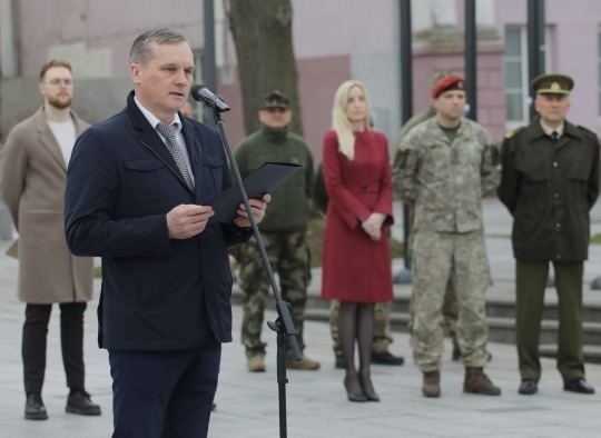 Lietuvos įstojimo į NATO 21-ųjų metinių minėjimo akimirkos