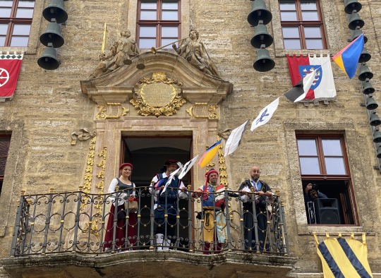 Viduramžių šventės akimirka