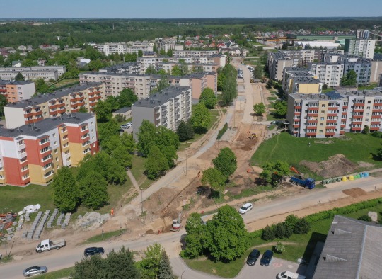 Tvarkomos Jaunimo ir Miškų gatvės