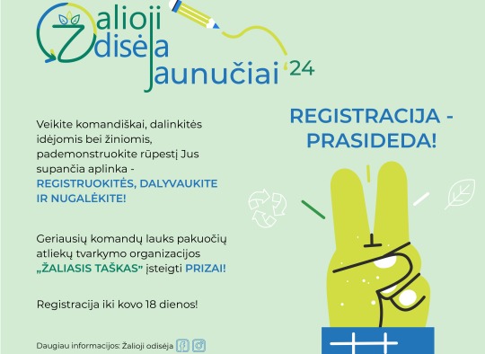 Aplinkosauginis projektas „Žalioji odisėja ‘24“