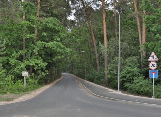 Baigtas remontuoti įviažiavimas į SB Pušelė