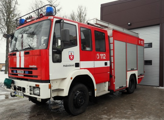 „Iveco“ gaisrinis automobilis