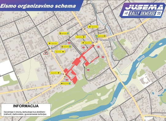 Eismo organizavimo schema