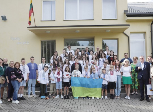 Ukmergės rajone stovyklavo 48 ukrainiečiai