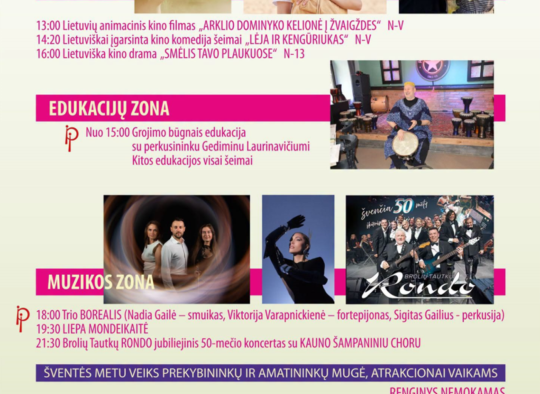 Rugsėjo mėnesio renginiai Ukmergėje ir rajone