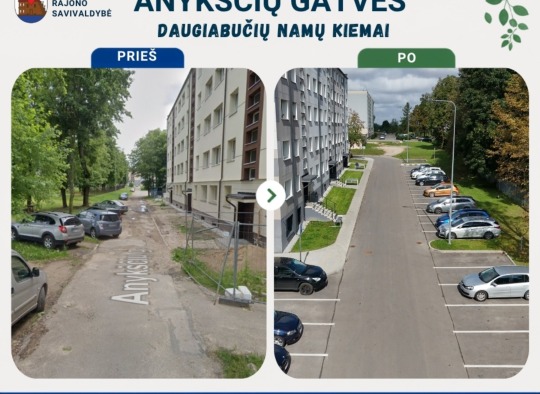 Dukstynos mikrorajone – daugiau patogumo gyventojams ir vietos automobiliams