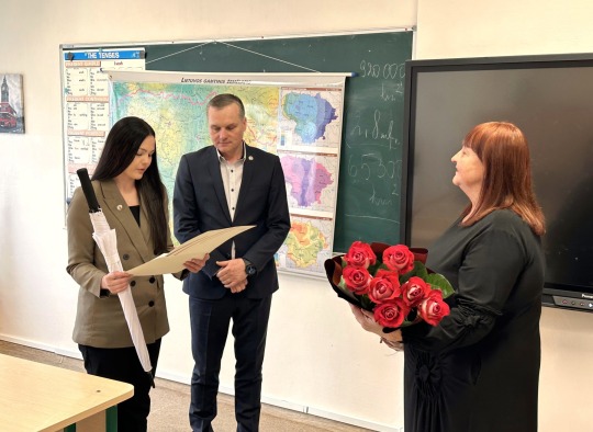 Pašilės progimnazijos direktorės išlydėtuvių akimirkos