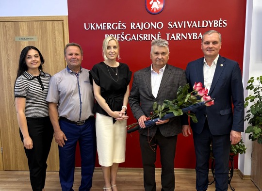 Ukmergės rajono savivaldybės priešgaisrinės tarnyba turi naują vadovą