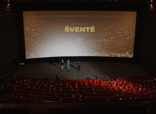 Dokumentinio filmo „Šventė“ premjeros akimirkos
