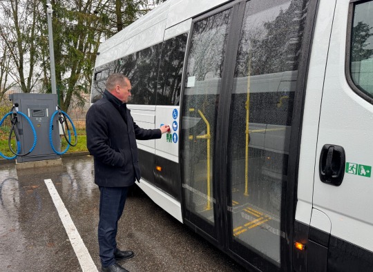 Autobusų pristatymo akimirkos
