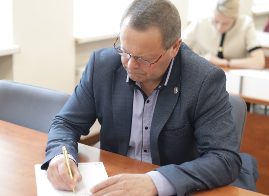 Ukmergiškiai rašė Nacionalinį diktantą