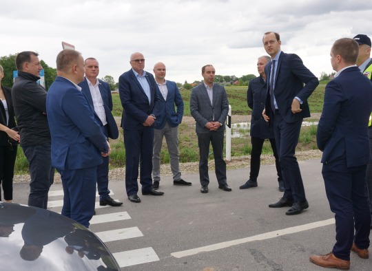 Ukmergėje lankėsi susisiekimo ministras Marius Skuodis