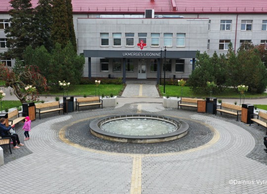 Fontanas prie ligoninės