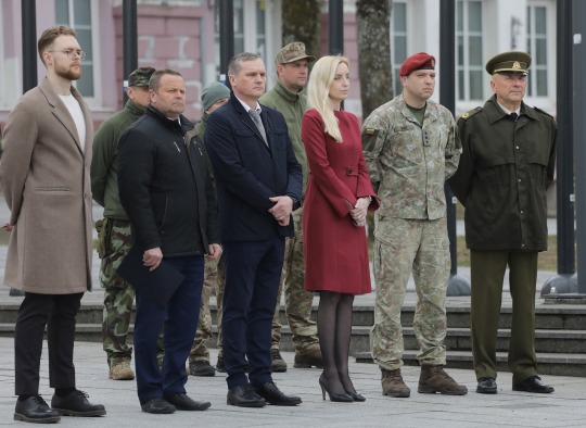 Lietuvos įstojimo į NATO 21-ųjų metinių minėjimo akimirkos