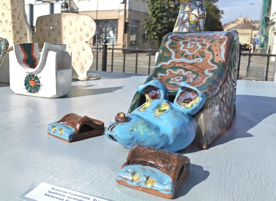 Lauko galerijoje Ukmergėje – nauja paroda „Keramikos žaismas“