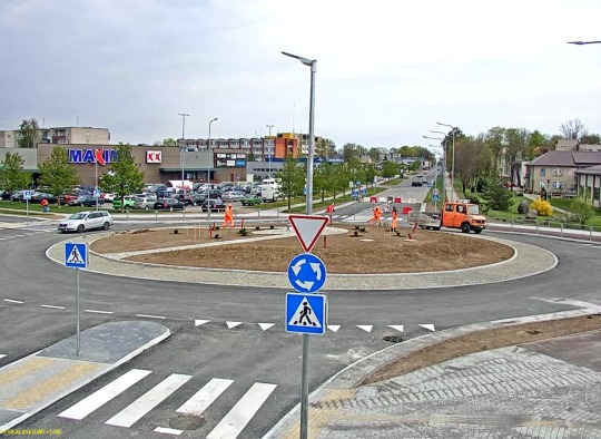 Eismas žiedinėje sankryžoje bus atidarytas ketvirtadienio popietę