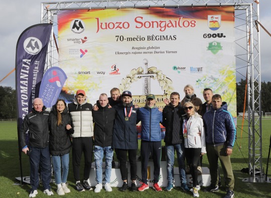 Juozo Songailos jubiliejaus akimirka
